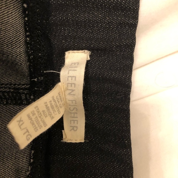 Eileen Fisher black jeans jeggings xl. Never worn - Picture 4 of 4